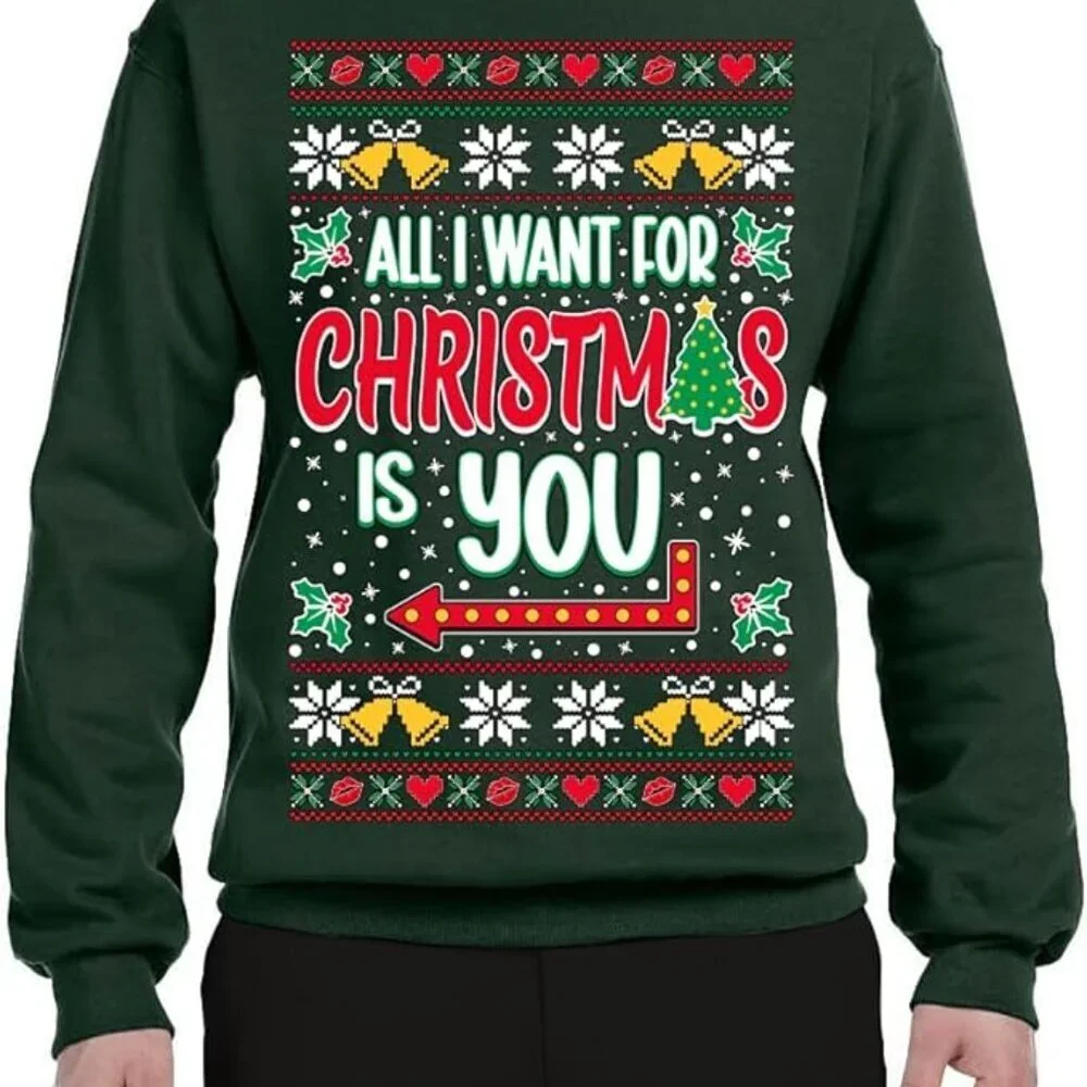 🎄 Wild Bobby Ugly Christmas Sweater - Festive Holiday Top XL 🎄 - Picture 2 of 4